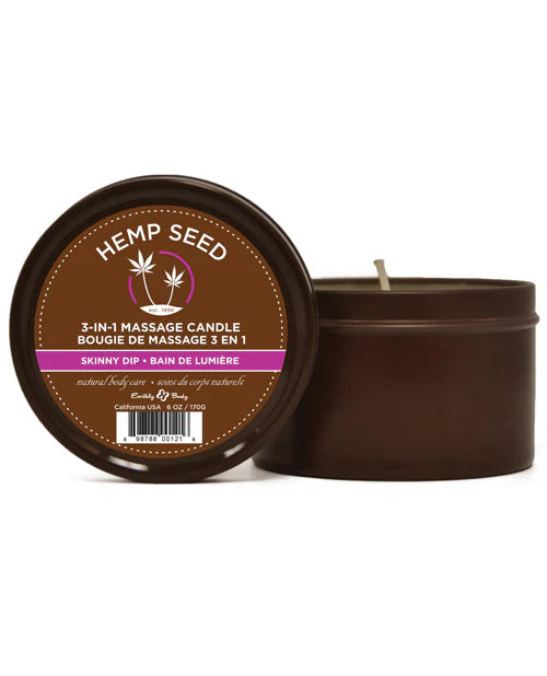Earthly Body - 3-in-1 Massage Candle