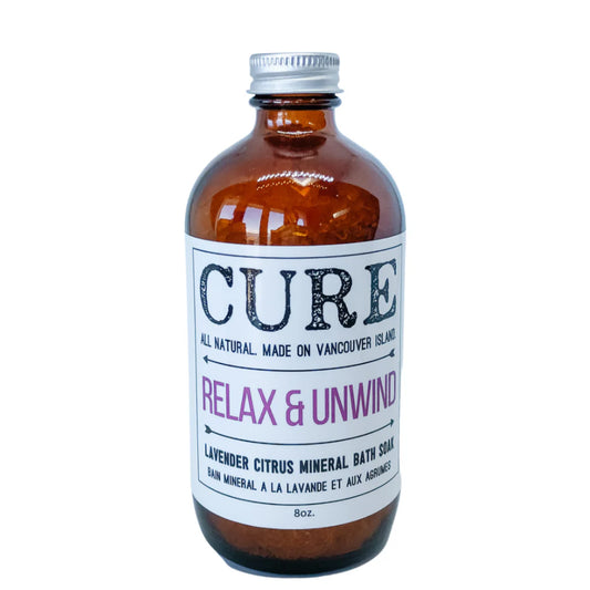 Cure Soaps - Relax and Unwind Mineral Bath Soak