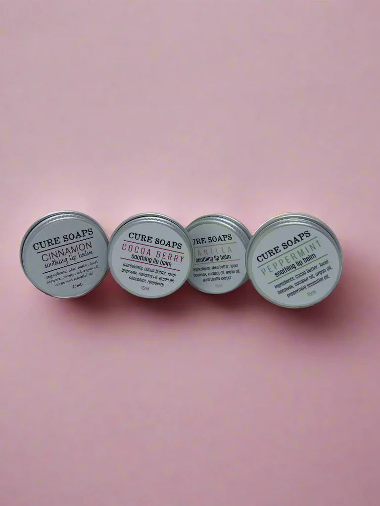 Cure Soaps - Soothing Lip Balm Treat Box