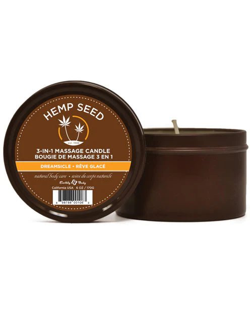 Earthly Body - 3-in-1 Massage Candle
