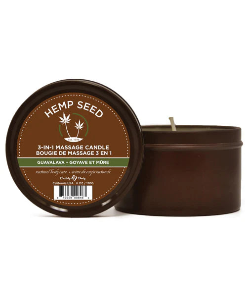 Earthly Body - 3-in-1 Massage Candle